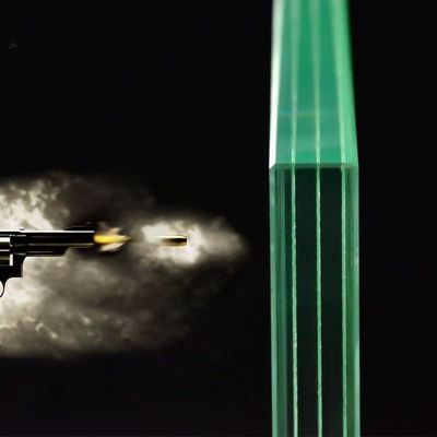 Op maat gemaakt explosiebestendige glas