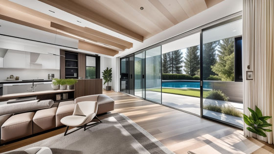 Custom commerciële aluminium schuifdeuren winddicht schuifglas patio deur