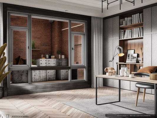 Swing Open Aluminium Casement Windows Waterdicht En Lichtgewicht