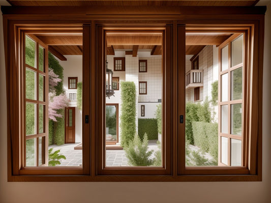 Glas schuifvenster met poedercoating Custom Contemporary Aluminium Windows AAMA