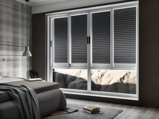 OEM / ODM Aluminium Frame Schuifglas Venster Waterdicht AAMA