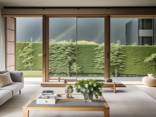 Houten aluminium glazen ramen hoge sterkte en winddichtheid