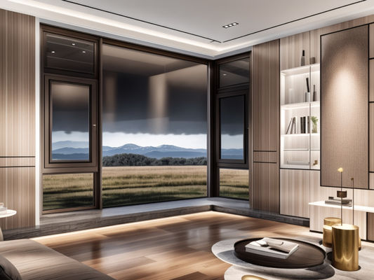 OEM Contemporary Aluminium Casement Windows Frame Op maat