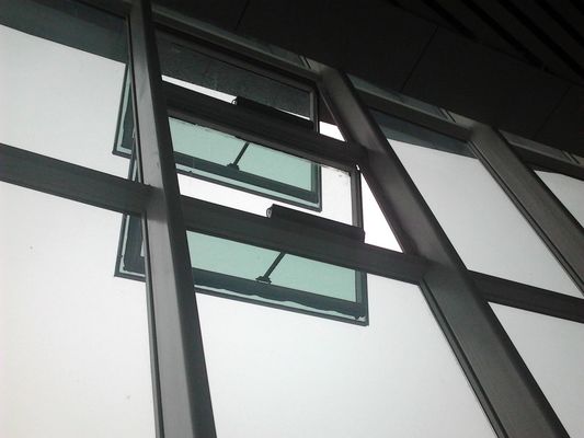 OEM / ODM Top Hang Openbaar Raam Thermisch Geïsoleerd Aluminium Raam