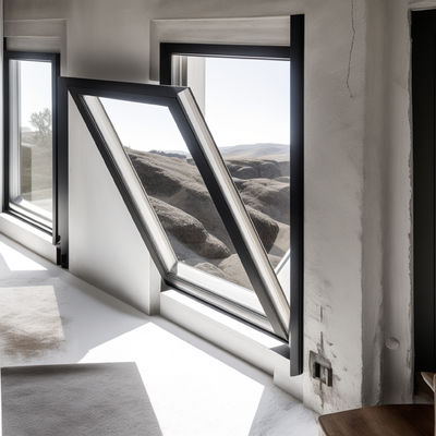 Glas getinte onderkant gehangen behuizing Venster Aluminium thermische isolatie