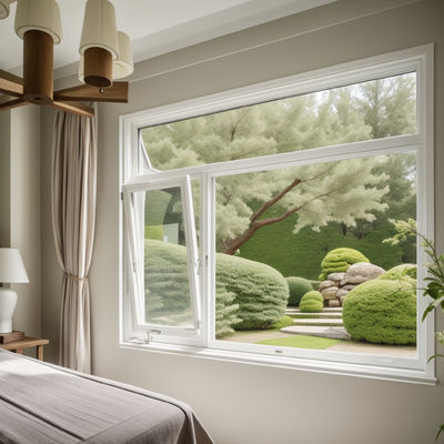 Glas Thermische Breuk Aluminium Vervanging Venster Casement Onderkant Hang