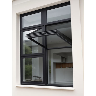 OEM / ODM poedercoating vouwglas ramen aluminium legering voor bedrijven