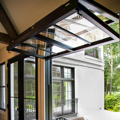 Wit commercieel vouwglas Vensterpanelen Accordeon Anti-diefstal