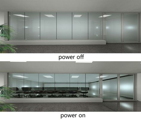 Kleefinstallatie Verwisselbaar privacyglas Hoog privacyniveau Dynamisch slim glas