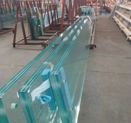Verscheidene afmetingen van panelen Gelaagd veiligheidsglas met geharmoniseerde panelen en witte filmbescherming