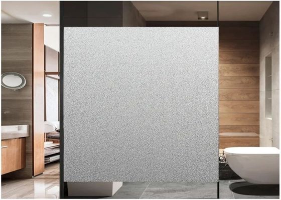 Gemakkelijk schoon te maken Gefrosted Privacy Glass Hoog privacy niveau Ondurchskynbare transparantie
